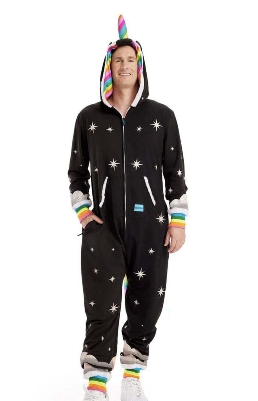 Tipsy Elves Men’s Night Mare Unicorn XL
